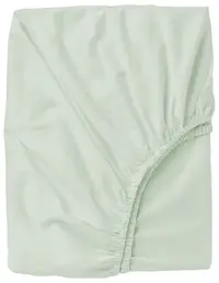 Cearșaf cu elastic pentru bebeluși Bimbidreams - Trex, 60 x 120 cm, verde