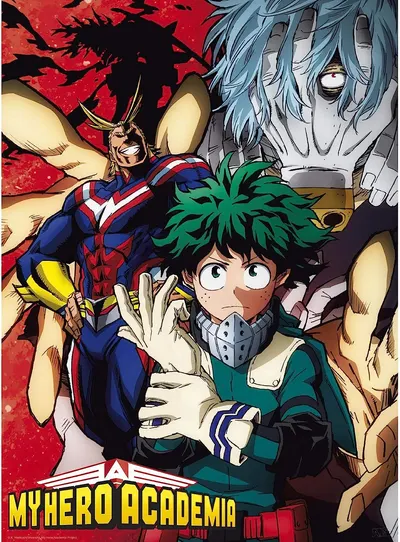 GB eye Animation Mini Poster: My Hero Academia - Deku vs Tomura