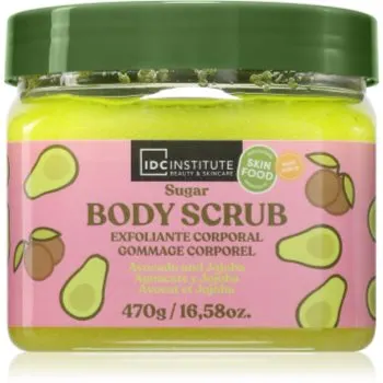 IDC Institute Avocado and Jojoba Oil exfoliant pentru corp