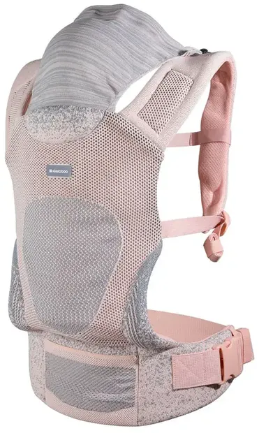 Cangur KikkaBoo - Hoody Fly knit, PInk