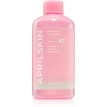 APRILSKIN Pink Aloe Vita Toner tonic hidratant pentru fortificarea barierei cutanate