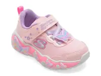 Pantofi sport SKECHERS roz, LIL BUTTERFLY BLISS, din material textil