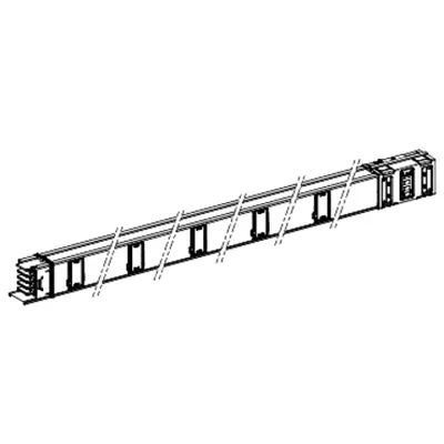 Canalis - Lungime Dreapta - 630 A - 5 M - 10 Trape Derivatie