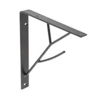 Suport Polita Model Albero, 200x170 mm, Finisaj Negru Mat