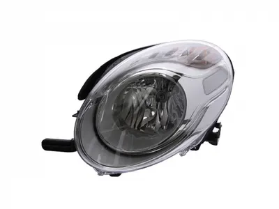Far stanga (H7, reglaj electric, cu motoras, fundal negru) FIAT 500L