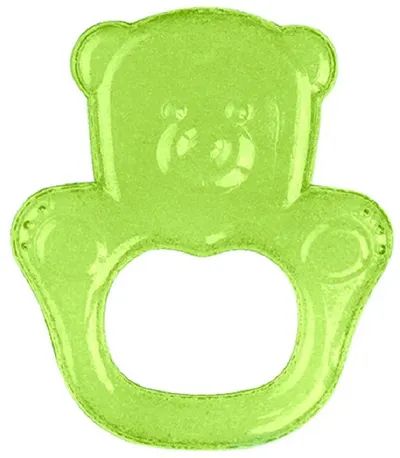 Jucărie de dentiție pentru bebeluși Vaboono - Ursuleț, verde