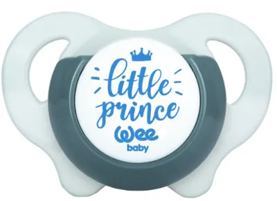 Suzetă Wee Baby - Fluture, 0-6 luni, albă