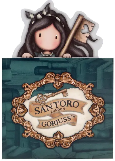 Pop-up memo de Santoro Gorjuss - Through The Looking Glass, Curiozitatea