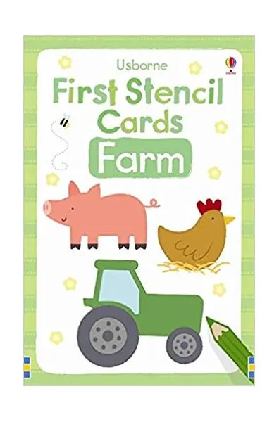 Farm (Usborne First Stencil Cards) - Paperback - Vicky Arrowsmith