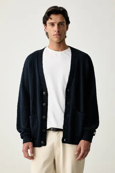 Guess Jeans cardigan pentru bărbați din bumbac