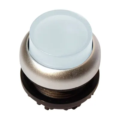 Buton comanda iluminat inalt cu revenire alb