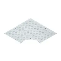Capac pentru cot 90°, antiderapant R10 conform. conform DIN 51130 cu nervuri ridicate pe toata suprafata si elemente de fixare pre-asamblate RESDVRS 300-2.0 S