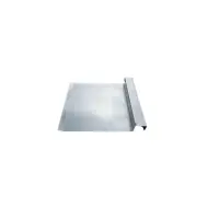 Tavita balast de capat din aluminiu cu 4 suruburi autoforante 6,3*25