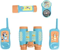 Set de aventură cu walkie-talkie Lexibook - Bluey