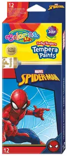 Culori Tempera Colorino - Marvel Avengers Silky, 12 culori, 12ml