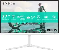 Monitor gaming Philips - Evnia 27M2N3501PA, 27'', QHD, 240Hz, IPS, 1ms, alb