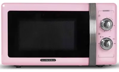Cuptor cu microunde Schneider - SMW20VMP, 700W, 20 l, roz