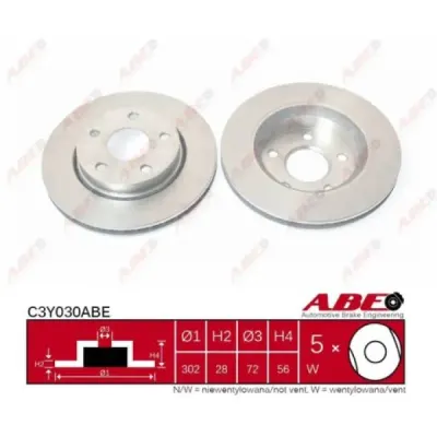 Disc frana ABE C3Y030ABE