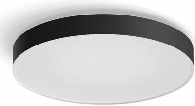Plafon LED Philips - Hue Enrave, XL, IP20, 48W, dimmer, negru