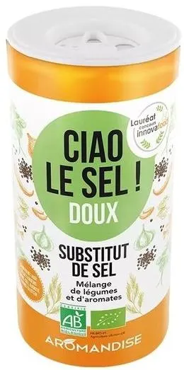 Înlocuitor de sare obișnuită, cu gust fin, 70 g, Aromandise
