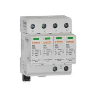Descarcator tip 2 cu cartus, RATED DISCHARGE CURRENT IN (8/20MS) 20KA PER POLE, 4P. Cu contact comanda de la distanta
