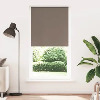 Gossi jaluza cu role opace cafea 115x210 cm latime tesatura 110,7 cm