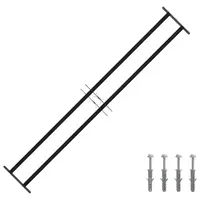 vidaXL Grilaj de securitate pentru feronerie 176 x 30 cm