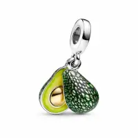 Talisman Pandantiv Avocado Cu Argint