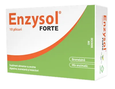 Enzysol Forte, 10 plicuri, Dr. Phyto