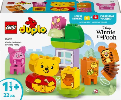 Constructor LEGO Duplo - Petrecere de aniversare Winnie the Pooh (10457)