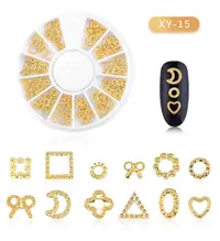 Disc 3d Nail Art Gold - 15