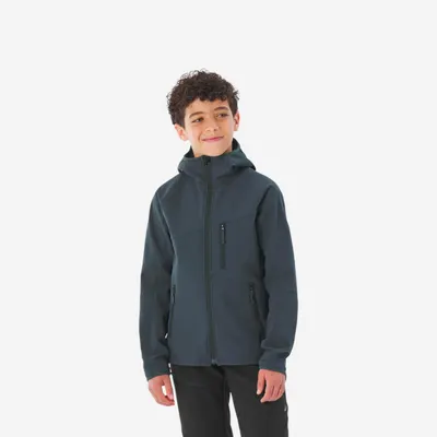 Geacă Softshell Drumeție MH900 Copii Gri 7-15 ani