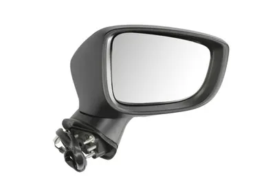 Oglinda laterala Dreapta electric, convexa, incalzita, crom, carcasa, pliabil electric potrivit MAZDA 3