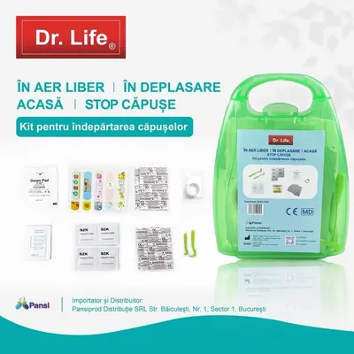 Kit pentru îndepărtarea căpușelor Dr. Life