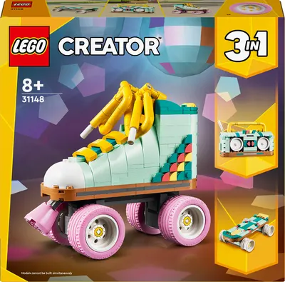 Constructor LEGO Creator 3 în 1 - Patine cu role retro (31148)