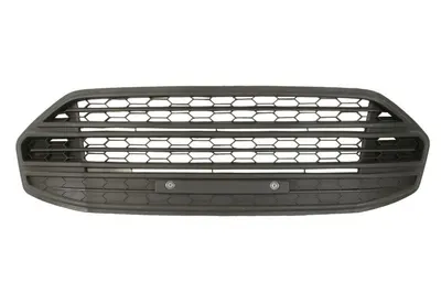 Acoperire bara fata Fata potrivit FORD ECOSPORT dupa 2012 2013-2017 - (cu gauri pentru dunga cromata, plastic, negru)