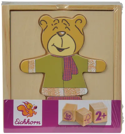 Puzzle din lemn Eichhorn - Ursulet