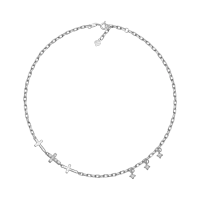 Bratara din aur alb cu diamante de 0.088ct