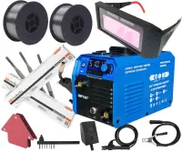 *MEGA PACHET* Aparat de sudura tip Invertor cu sarma 495A, + *x2 sarma 1.0mm, x2 electrozi 2.5mm, Ochelari automati, magnet* MMA/MIG/MAG/TIG *CABLU SUDURA 3M*, afisaj digital, ventilat, URAL MASH IGBT TEHNOLOGY ULTRA HYBRID POWER, CMP1697