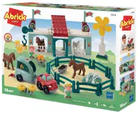 Set de joacă Ecoiffier Abrick - Bază de cai