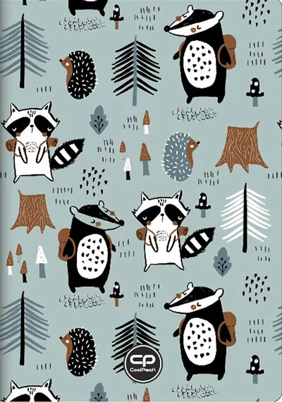 Cool Pack Shoppy Notebook - A5, linii largi, 60 de coli