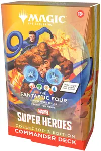 Magic The Gathering: Marvel Super Heroes Collector's Edition Commander Deck The Fantastic Four