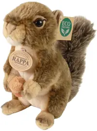 Jucărie de pluș Rappa Eco prieteni - Veveriță cu ghindă, 20 cm