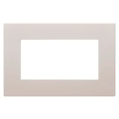 Placa Ornament Dahlia - in Technopolymer - Double Plate - Hemp