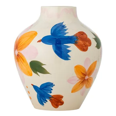 Vază din gresie pictată manual (înălțime 27 cm) Maricala – Bloomingville