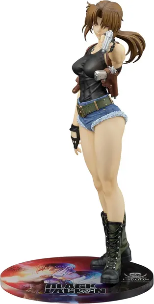Statuetă Digsim Animation: Black Lagoon - Revy, 18 cm