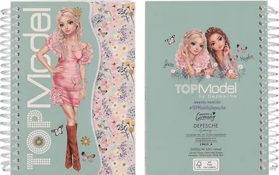 Agendă cu spirală Depesche TopModel - Sortiment
