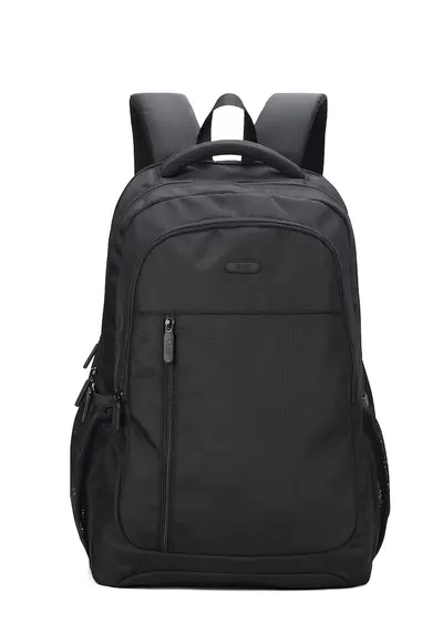 Rucsac cu buzunare din plasa - Negru