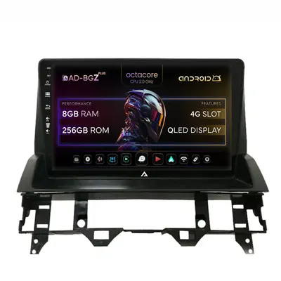 Navigatie Mazda 6 (2002-2008), Android, Z-Octacore 8GB RAM + 256GB ROM, 10.1 Inch - AD-BGZ10008+AD-BGRKIT321V2