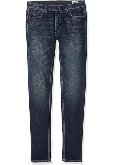 Pantaloni blugi pentru barbati BellField Idol Flume bumbac bleumarin